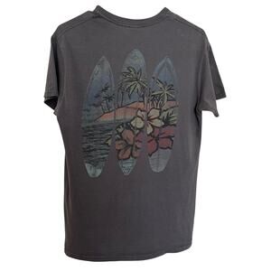 New Agenda | Delray Beach Surf Surfboard Tourist Shirt Sz Small Gray Coastal